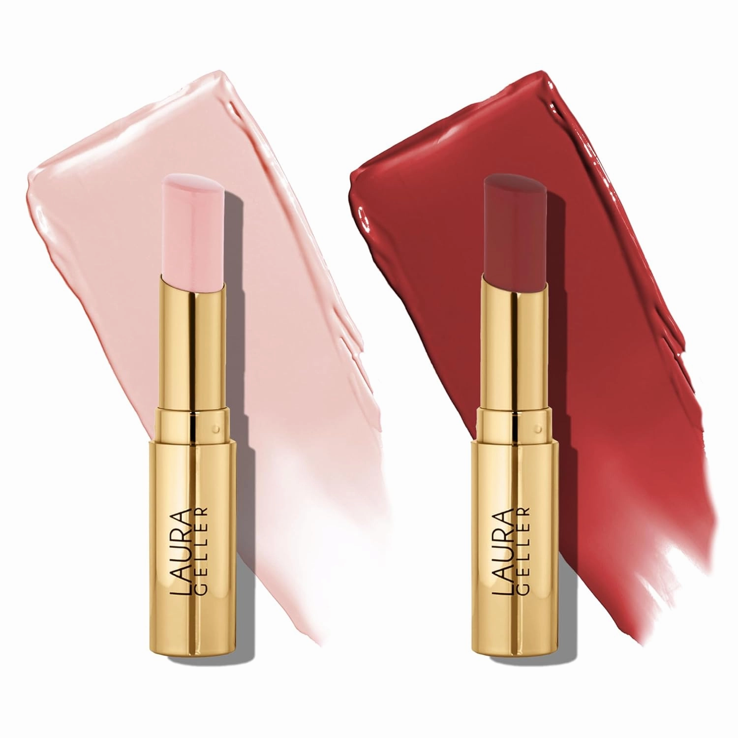 LAURA GELLER NEW YORK Jelly Balm Tinted Lip Balm Duo - Brick House   Sheerly Amazing