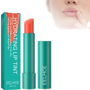 Lip Tint Hydrating, Thrives Sheer Strength Hydrating Lip Tint, Powerful Moisturizing Lipstick Water Lipstick Natural Ingredients, Non-Sticky And Long-Lasting (E)