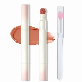 Lip Cushion, Cushion Lip Powder Cream, 2 In 1 Lipstick And Cushion Foundation, Long Lasting And Moisturizes Air Cushion Lip & Cheek Cream For Face Makeup Kit (Color 05)