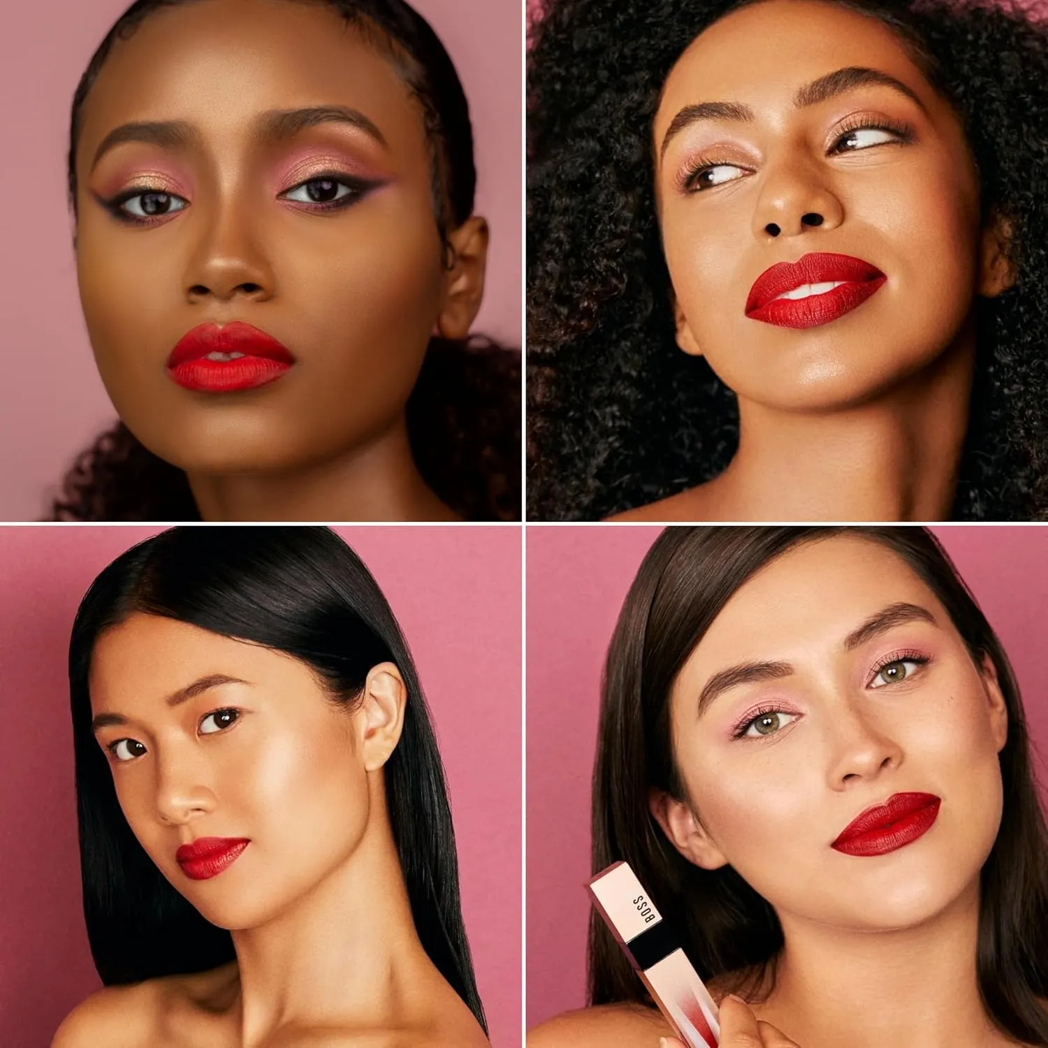 Liquid Lipstick for Women, Long Lasting All Day Wear, Matte, Vegan & Cruelty-Free, Hydrating, Healthy & Full Lips, Paraben Free, Oprah's Favorite Things 2023 (FAITH - RED COLOR)
