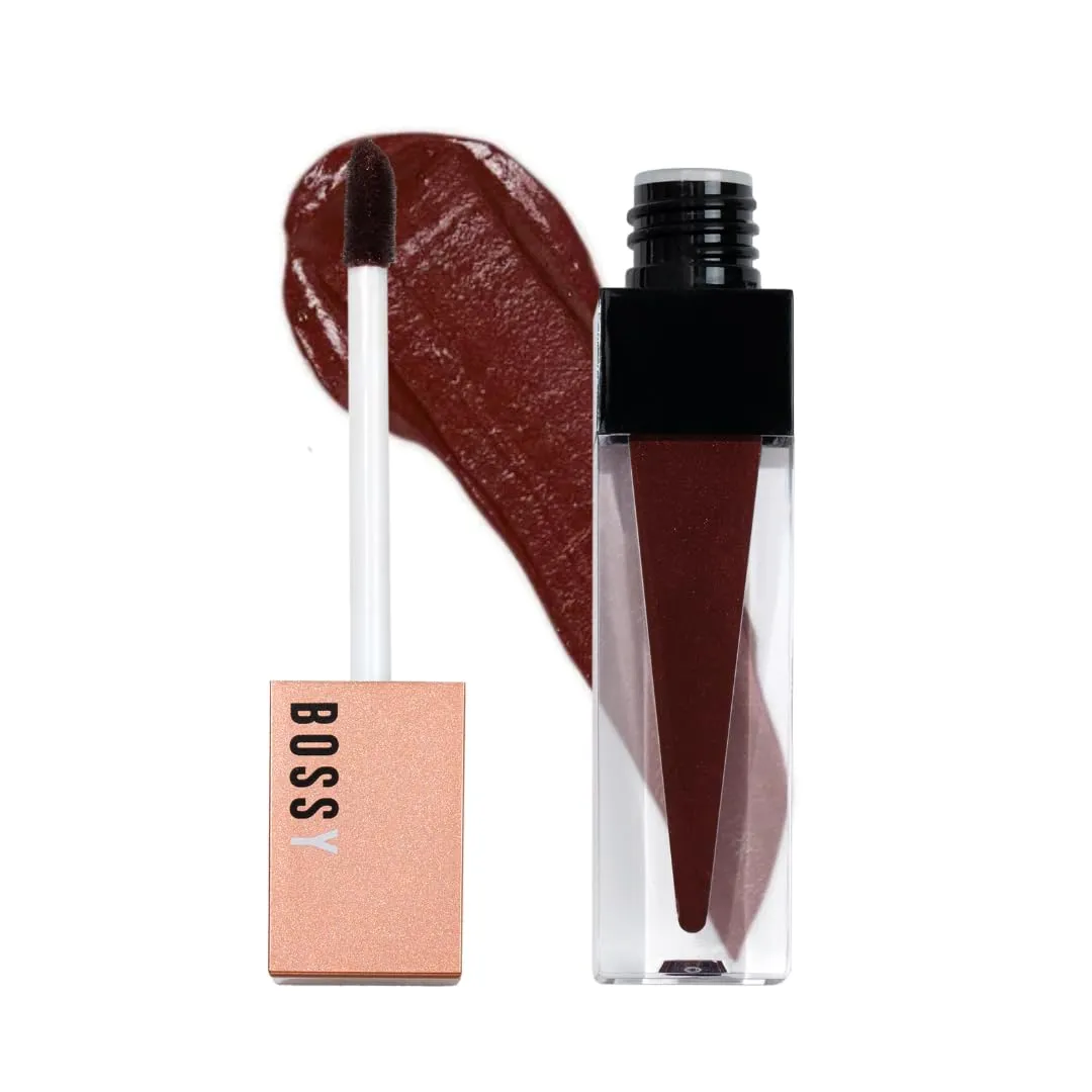 Liquid Lipstick for Women, Long Lasting All Day Wear, Matte, Vegan & Cruelty-Free, Hydrating, Healthy & Full Lips, Paraben Free, Oprah's Favorite Things 2023 (HUSTLE - BROWN COLOR)