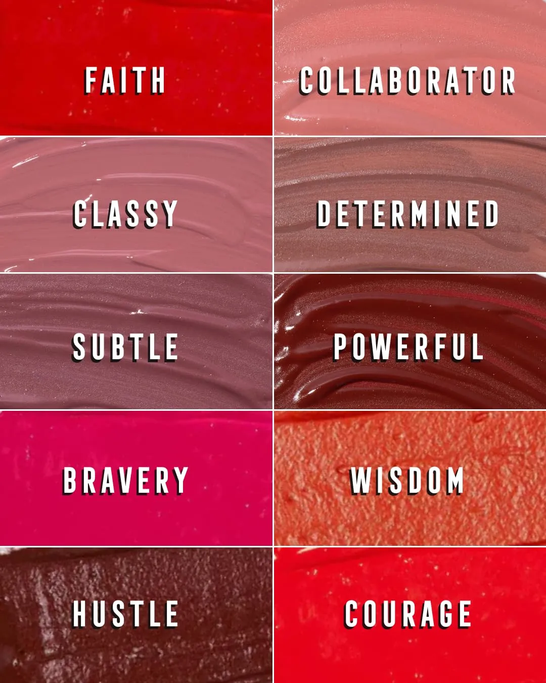 Liquid Lipstick for Women, Long Lasting All Day Wear, Matte, Vegan & Cruelty-Free, Hydrating, Healthy & Full Lips, Paraben Free, Oprah's Favorite Things 2023 (HUSTLE - BROWN COLOR)