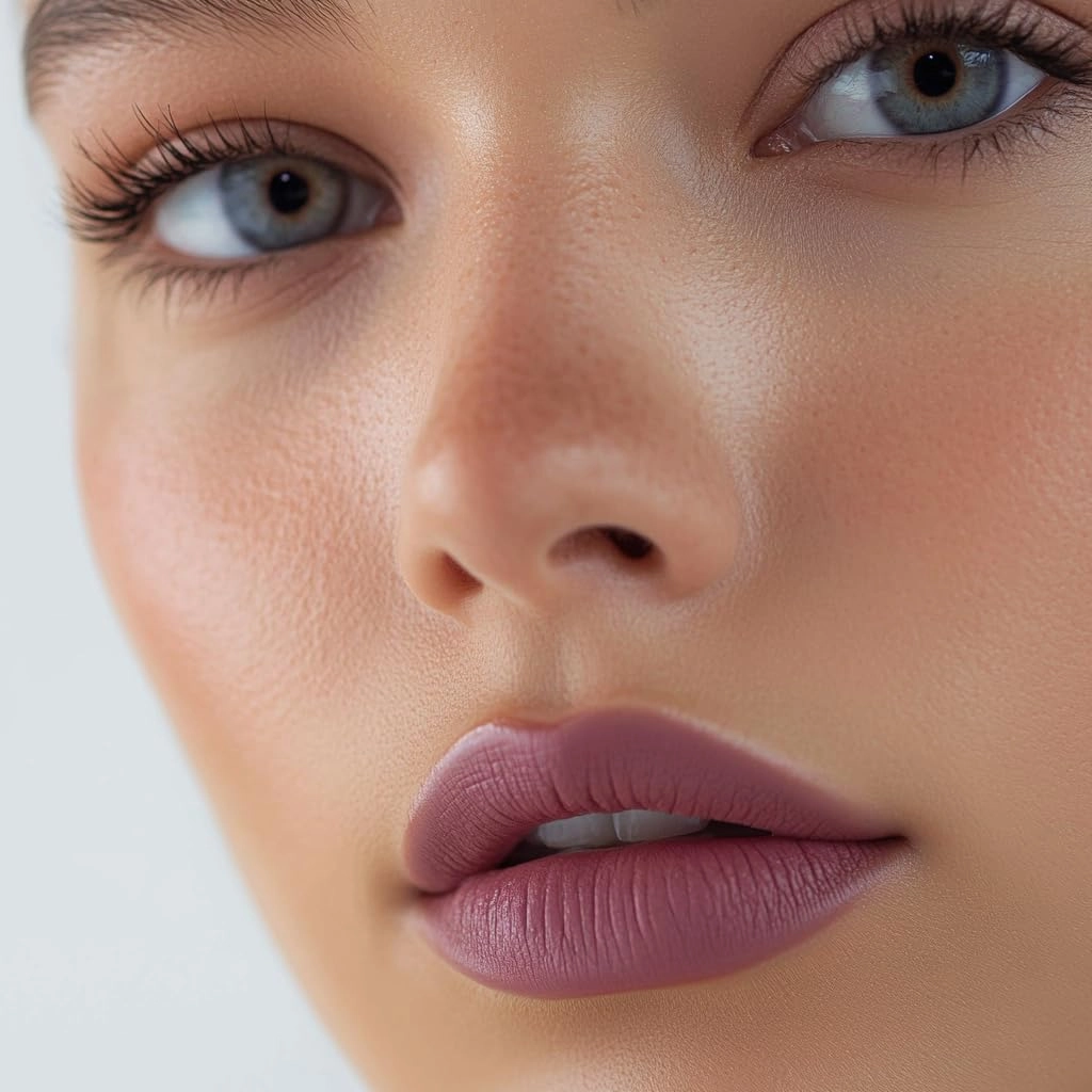 Liquid Lip Liner – Long-Lasting, Creamy Matte, Smudge-resistant, water resistant, No Sharpening, Precise Brush Tip, Vegan, Chocolate Dark Brown (Spirit(Deep neutral pink))