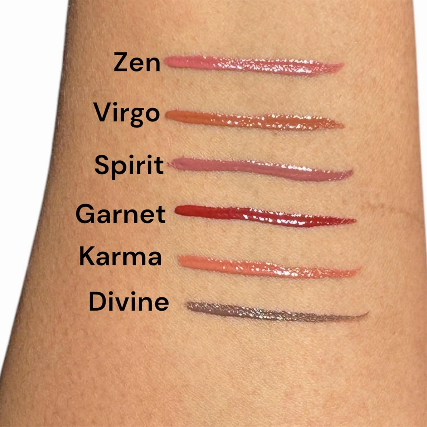 Liquid Lip Liner – Long-Lasting, Creamy Matte, Smudge-resistant, water resistant, No Sharpening, Precise Brush Tip, Vegan, Chocolate Dark Brown (Zen (Neutral Pink))
