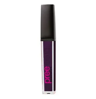 LL Cream Matte Liquid Lip Gloss Lipstick, matte lip gloss that turns to a waterproof long lasting lipstick, by Pree Cosmetics (Dark Side)