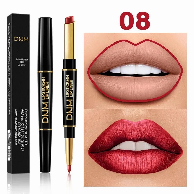 Long-Lasting Dark Red Lip Liner Pencil | Waterproof & Smudge-Proof