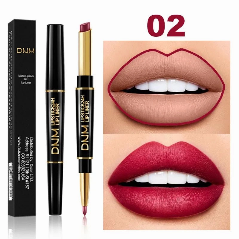 Long-Lasting Dark Red Lip Liner Pencil | Waterproof & Smudge-Proof