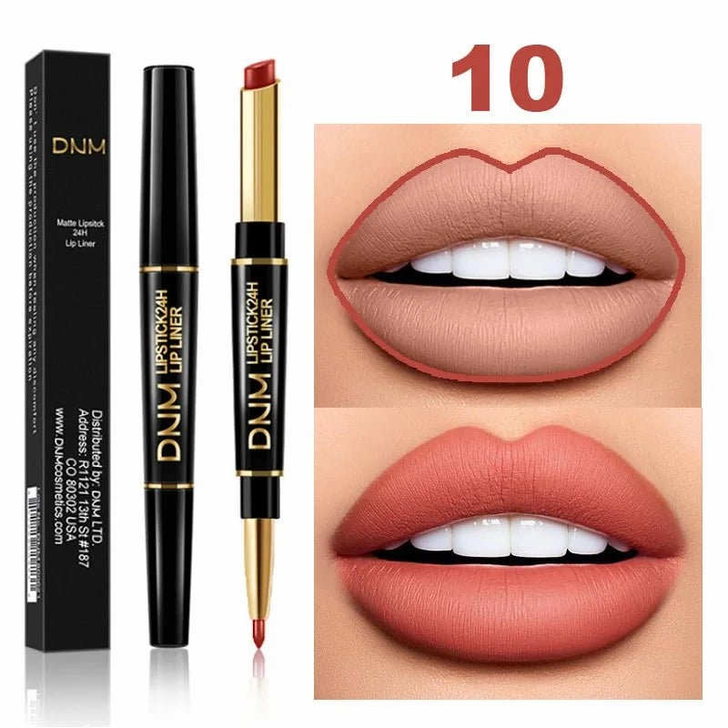Long-Lasting Dark Red Lip Liner Pencil | Waterproof & Smudge-Proof