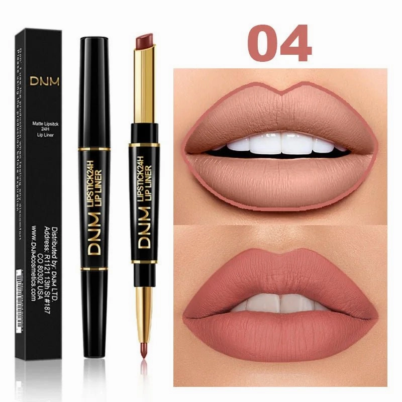 Long-Lasting Dark Red Lip Liner Pencil | Waterproof & Smudge-Proof