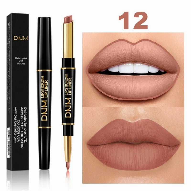 Long-Lasting Dark Red Lip Liner Pencil | Waterproof & Smudge-Proof