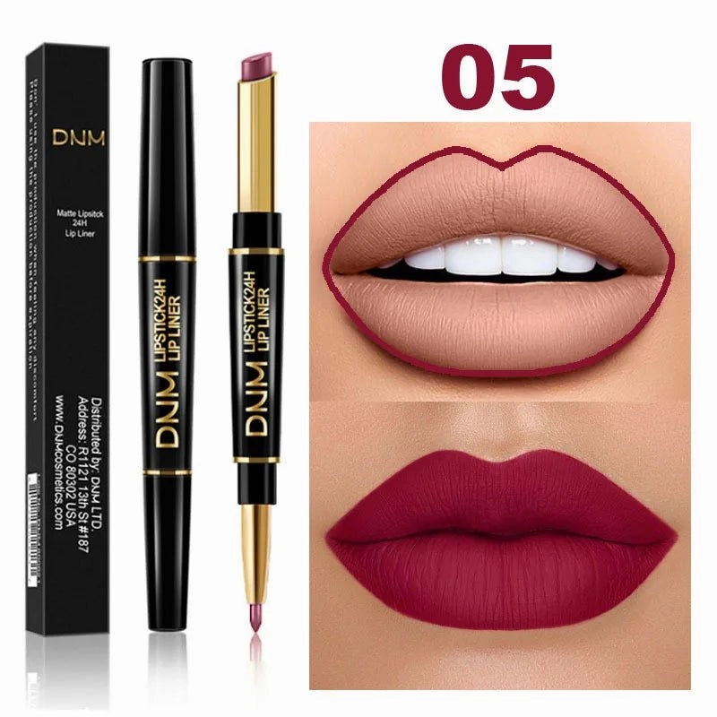 Long-Lasting Dark Red Lip Liner Pencil | Waterproof & Smudge-Proof