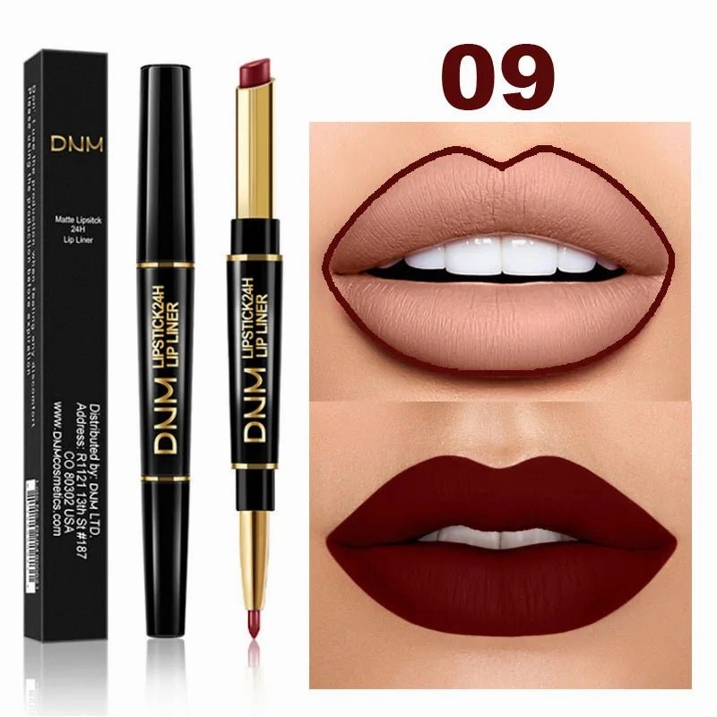 Long-Lasting Dark Red Lip Liner Pencil | Waterproof & Smudge-Proof