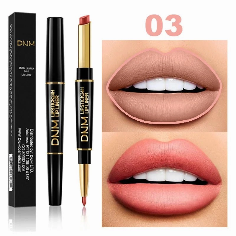 Long-Lasting Dark Red Lip Liner Pencil | Waterproof & Smudge-Proof