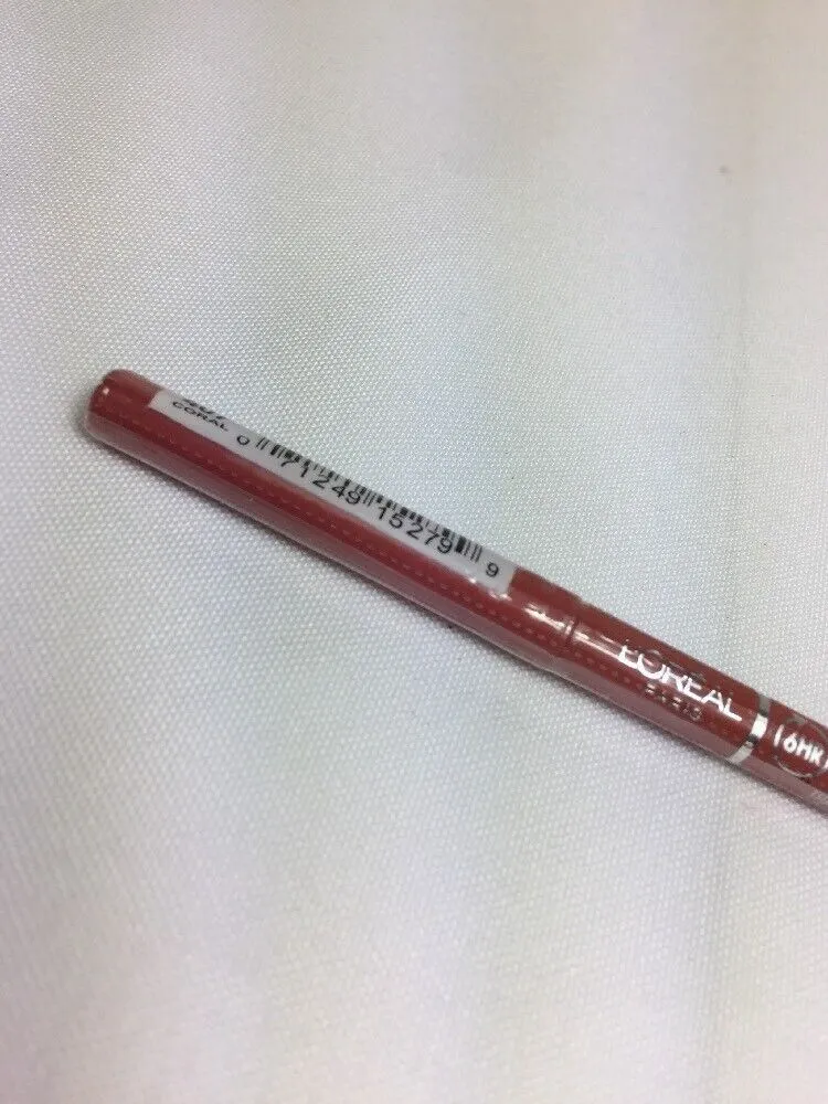 L'Oréal 407 Coral Colour Riche Never Fail Lip Liner
