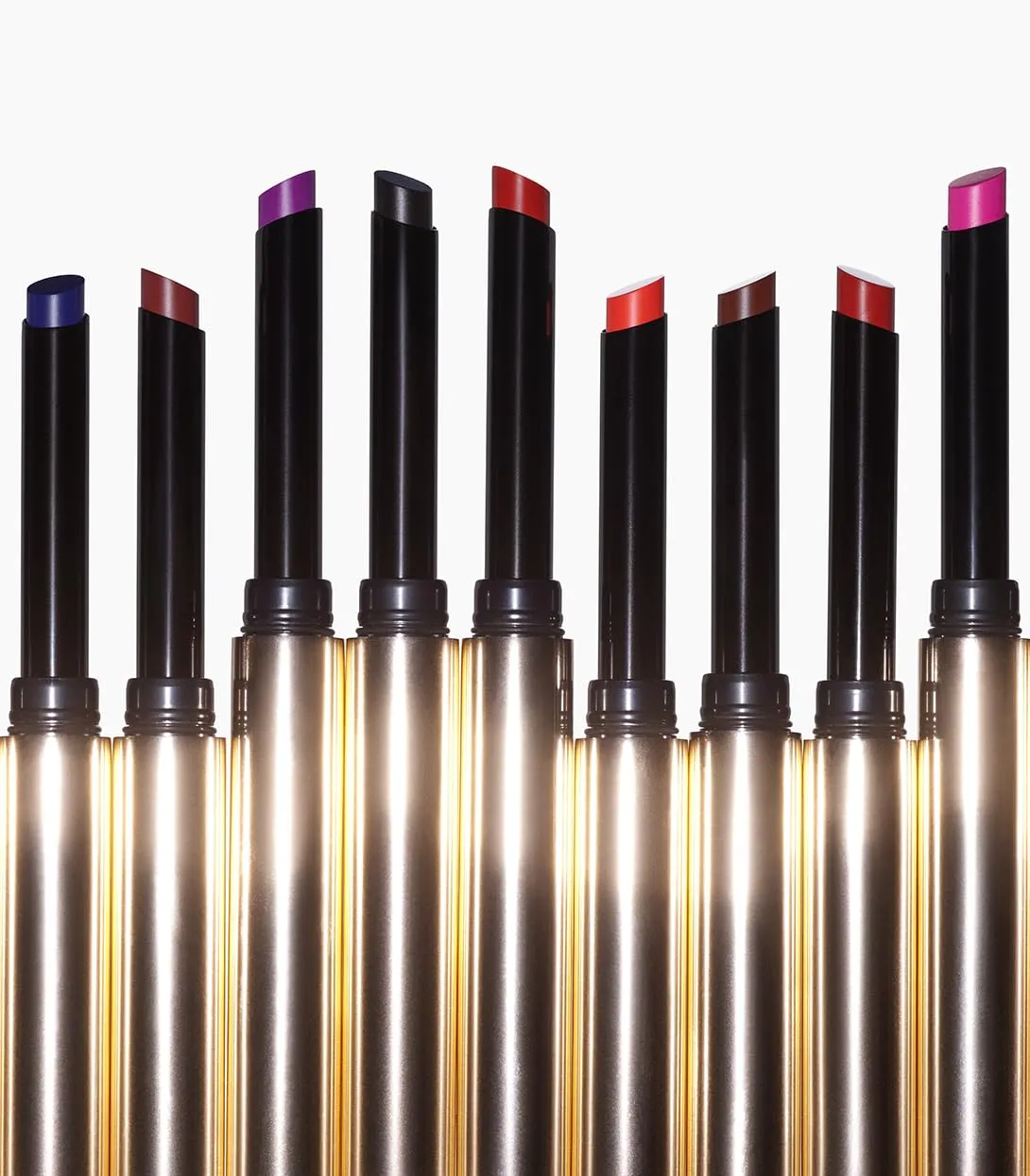 MAKE Beauty Cream Supreme Long-Lasting Lipstick. High Impact Hydrating Lip Color with Emollient Moisturizing Formula. Creamy Semi-Glossy Lipstick - Shade, Molten