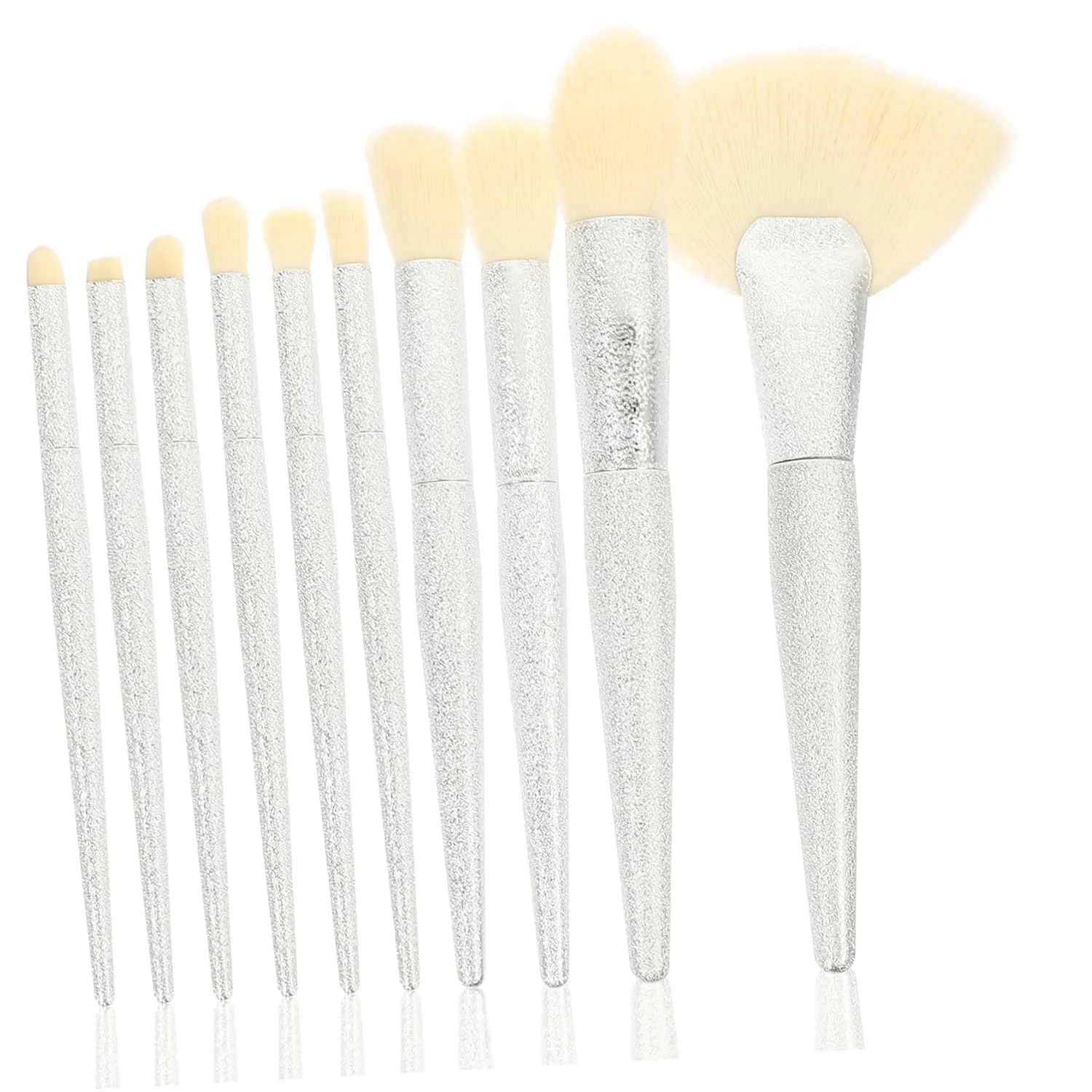 Makeup Brush for Girls 10-piece Set Eyeshadow Blending Brush Professional Makeup Tools Smooth Handle