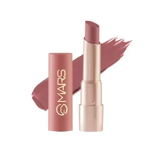 MAR'S Creamy Matte Long Lasting Lipstick for Women | Creamy Lipstick | Single Swipe Application | Smooth & Light Weight (3.2 gm) (11-Aerial Awe)