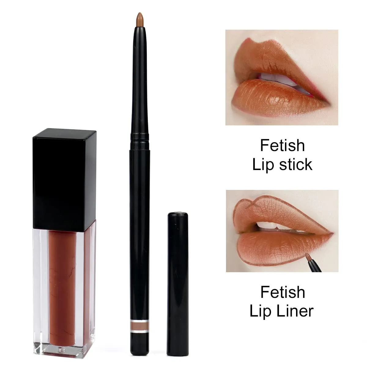Matte Liquid Lipstick, 10 Colos Ladies Matte Liquid Lipstick Long Lasting Waterproof Velvet Lip Gloss Set Pigmented Lip Makeup Gift for Girls and Women (03#)