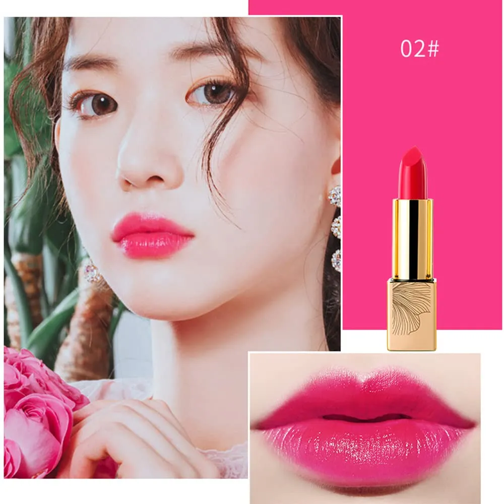 Matte Liquid Lipstick, 9 Colos Ladies Matte Liquid Lipstick Long Lasting Waterproof Velvet Red Lipstick Lip Gloss Set Pigmented Lip Makeup for Girls and Women Gift (02#)