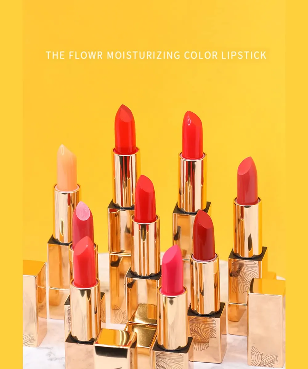 Matte Liquid Lipstick, 9 Colos Ladies Matte Liquid Lipstick Long Lasting Waterproof Velvet Red Lipstick Lip Gloss Set Pigmented Lip Makeup for Girls and Women Gift (02#)