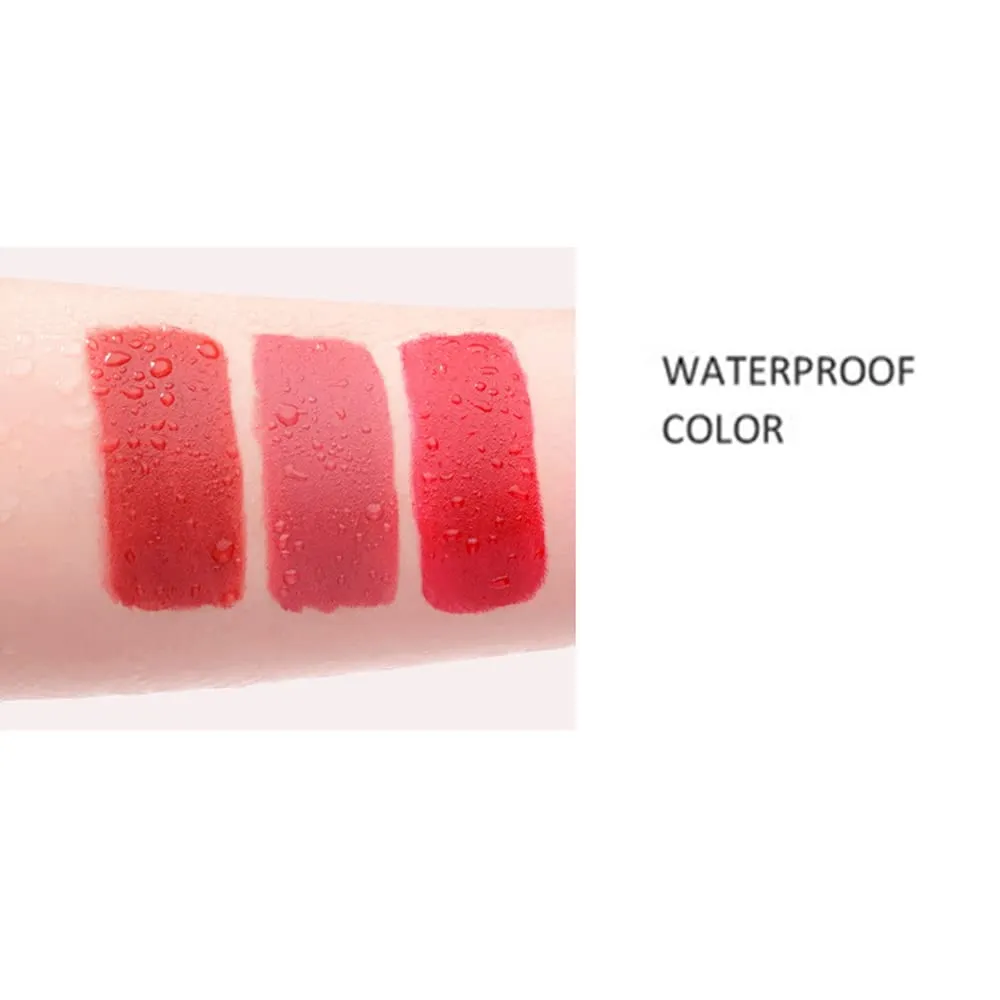 Matte Liquid Lipstick, Ladies Matte Liquid Lipstick Long Lasting Waterproof Velvet 8 Colors Red Lipstick Lip Gloss Set Pigmented Lip Makeup for Girls and Women Gift (04#)