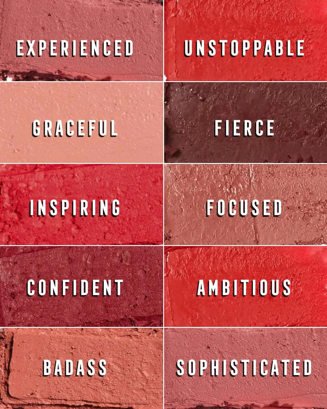 Matte, Long Lasting, Hydrating Vegan Lipstick with Vitamin E and Watermelon Seed Oil (Fierce - Dark Wine Color)
