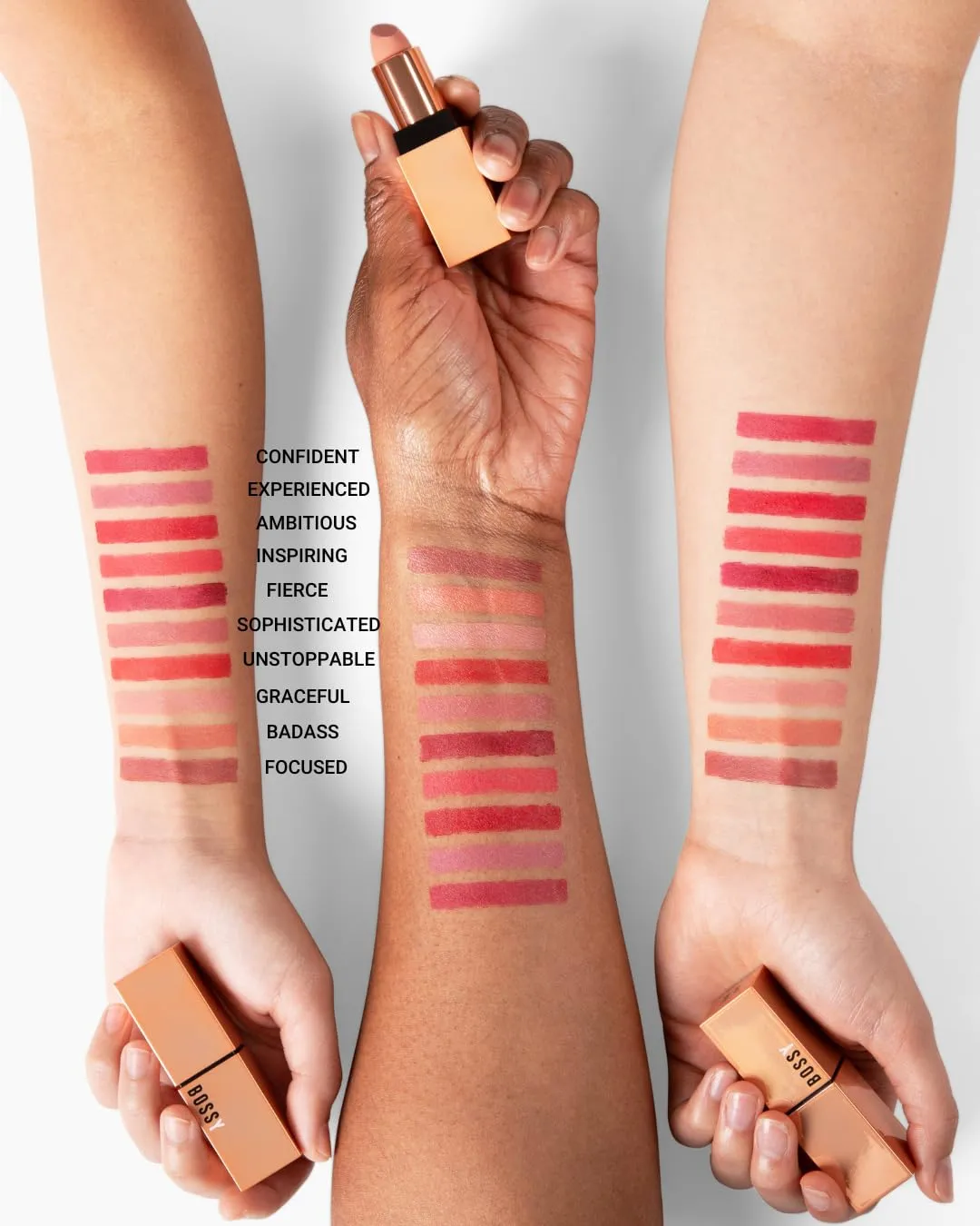 Matte, Long Lasting, Hydrating Vegan Lipstick with Vitamin E and Watermelon Seed Oil (Fierce - Dark Wine Color)