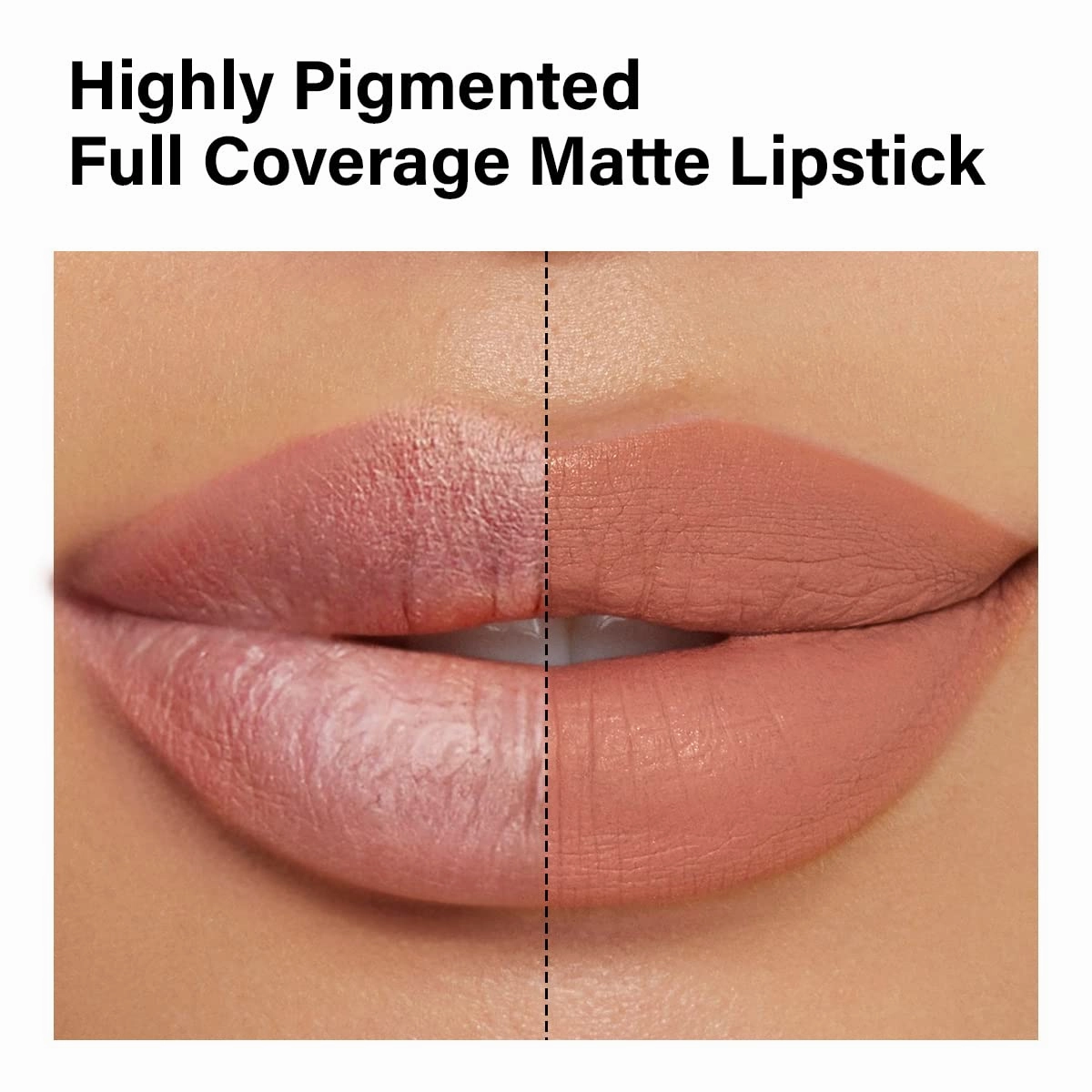 Matte Lipstick Hydrating Lip Color Makeup, Highly Pigmented Lipstick with Moisturizing Formula, Lightweight, Smooth, M26