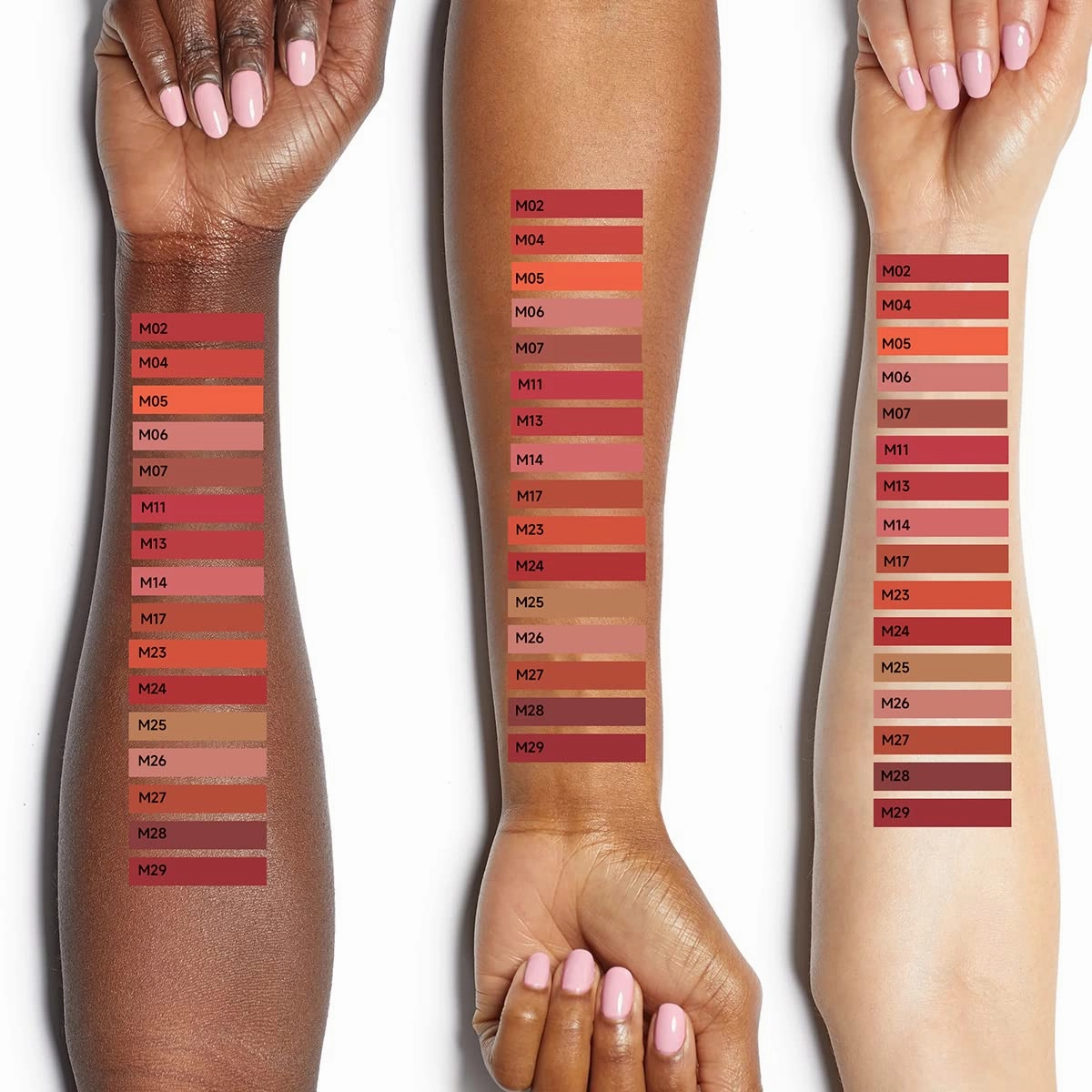 Matte Lipstick Hydrating Lip Color Makeup, Highly Pigmented Lipstick with Moisturizing Formula, Lightweight, Smooth, M26
