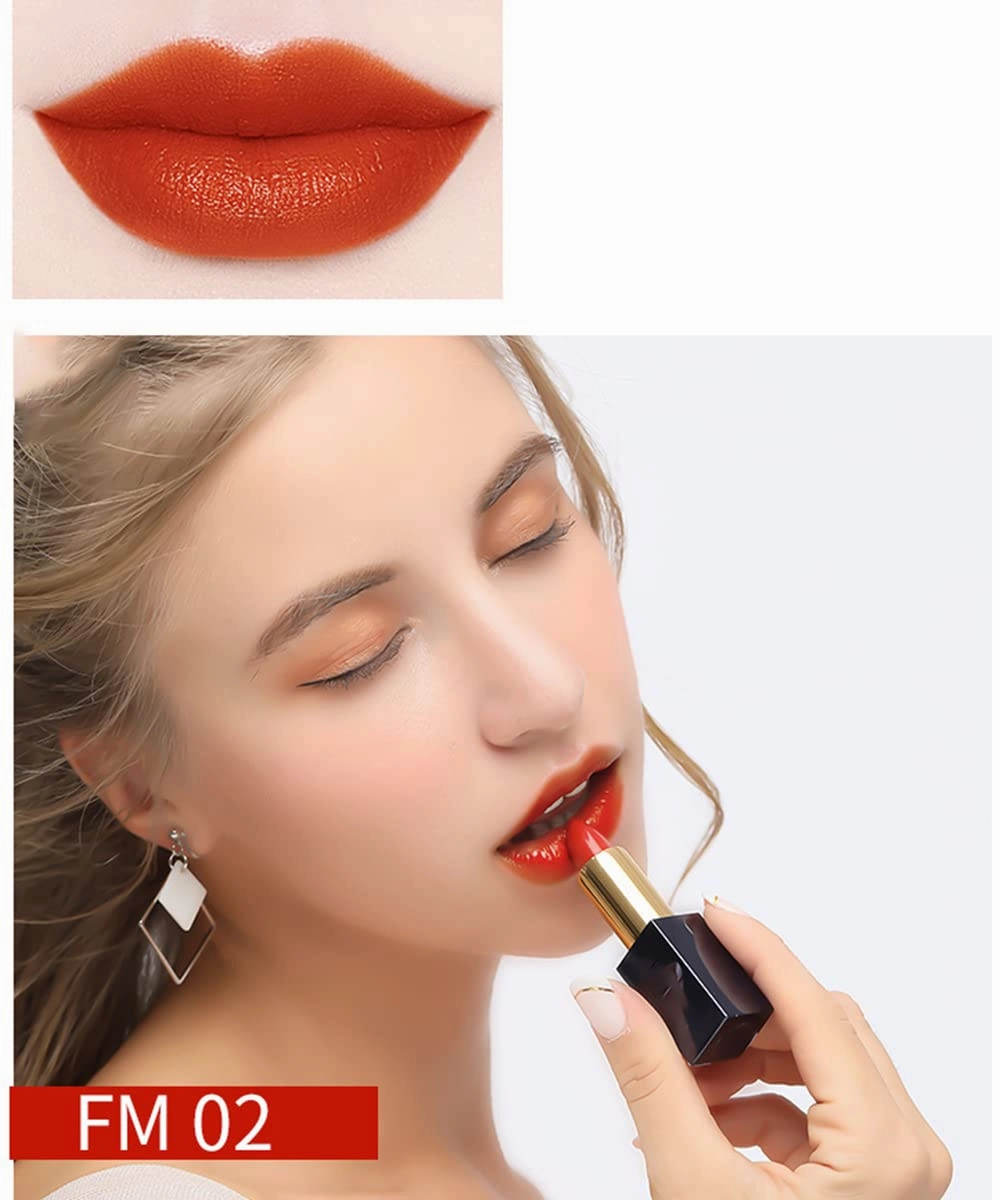 Matte Liquid Lipstick, 10 Colos Ladies Matte Liquid Lipstick Long Lasting Waterproof Velvet Lip Gloss Set Pigmented Lip Makeup Gift for Girls and Women (FM02)