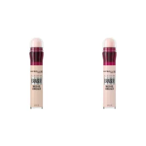 Maybelline Instant Age Rewind Dark Circles Concealer Bundle with Shade 110 and Shade 095, 1 Count Each