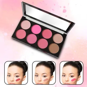 METREY Academic HIGHLY PiGMENTED Ultra Pro Blush And Highlighter Palette(Multicolor)