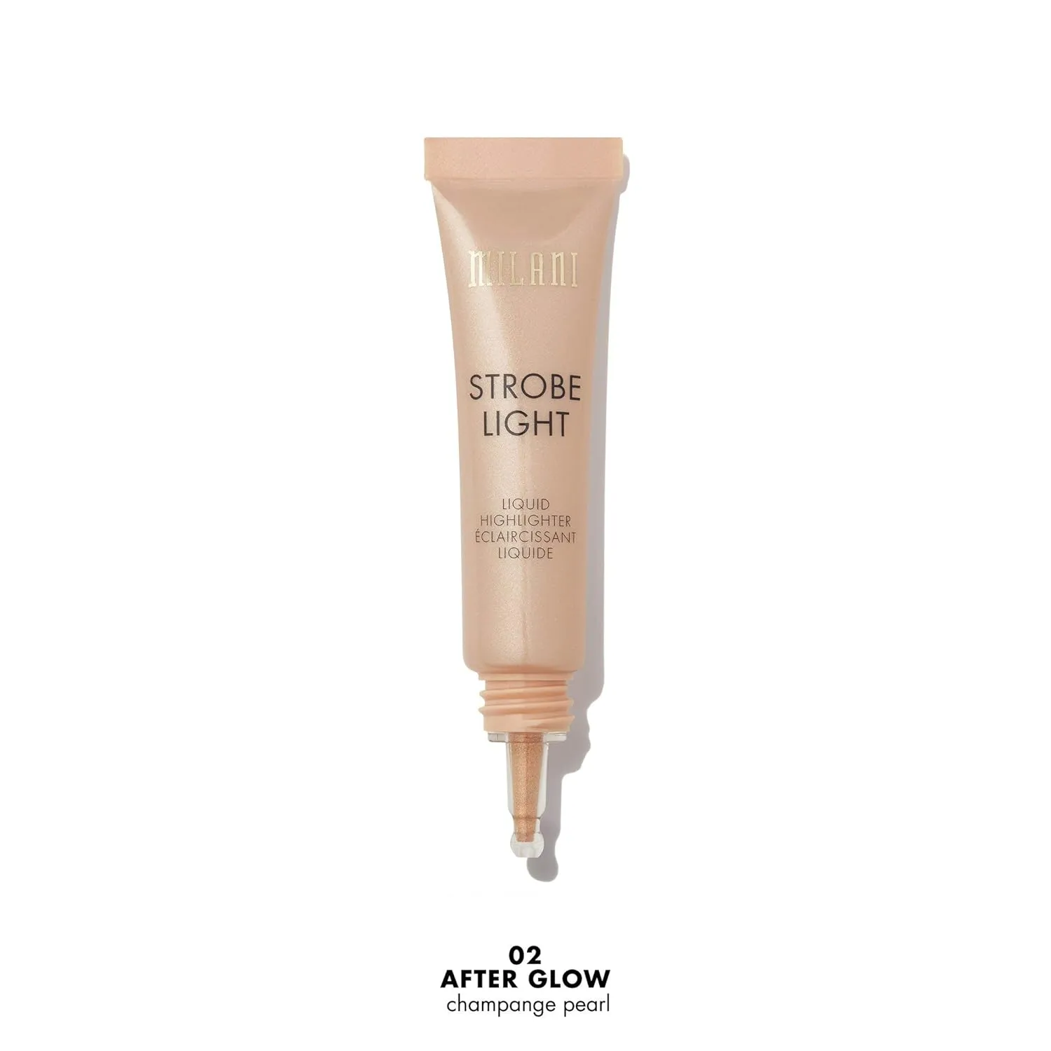 Milani Strobe Light Liquid Highlighter - Day Glow (0.42 Fl. Oz.) Cruelty-Free Face Highlighter - Shape, Contour & Highlight Face with Liquid Shimmer Shades
