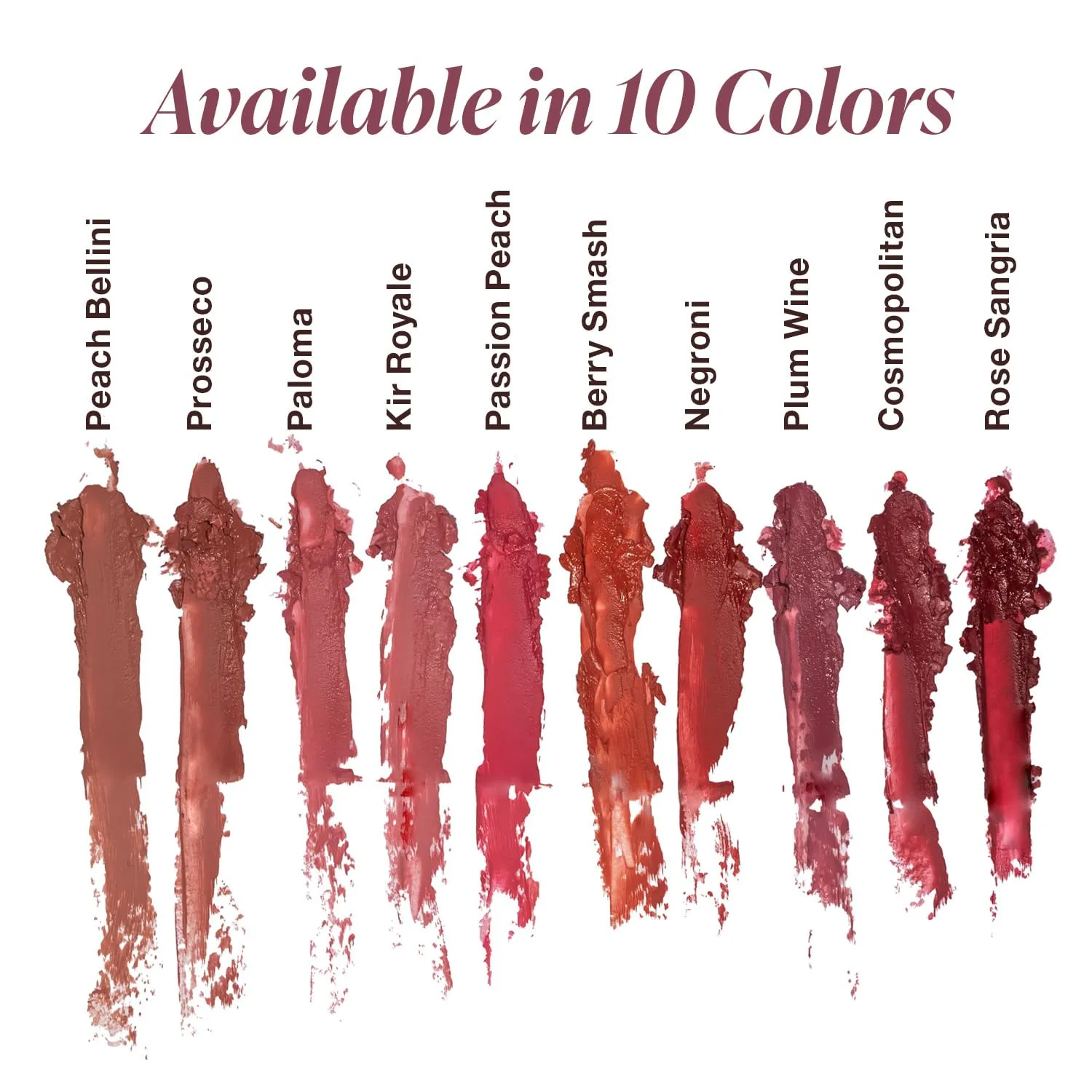 Mineral Fusion Long-Lasting Lipstick, Vivid & Smudge-Free Lip Color with Avocado Oil, Cocoa Seed Butter, Free of FD&C Dyes, Paraben and Gluten, Berry Smash