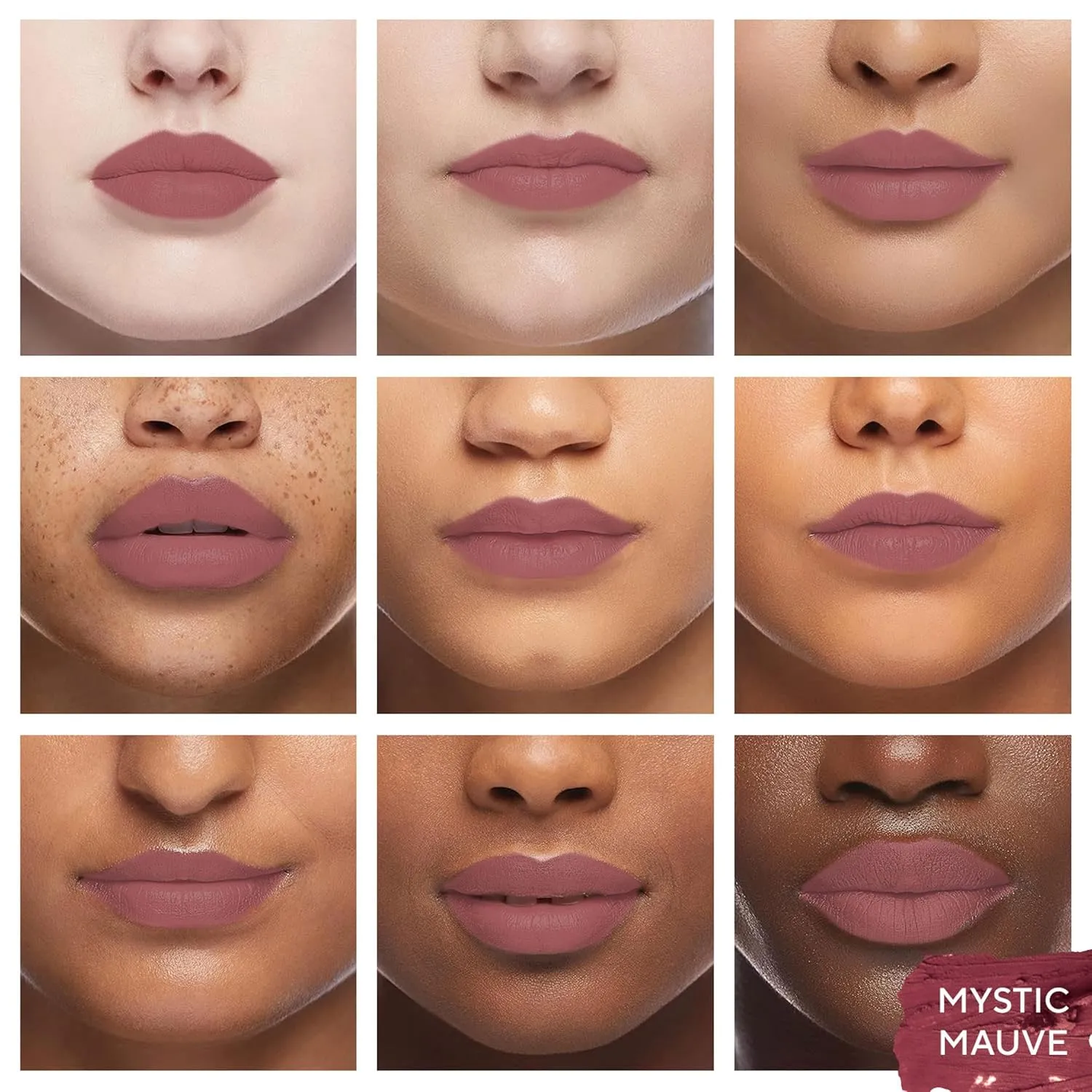 Mirabella Velvet Matte Lip Crayon - Long Lasting Lipstick Crayon & Lip Liner - Retractable, Highly Pigmented Lip Tint & Moisturizing Antioxidant Formula - Mystic Mauve