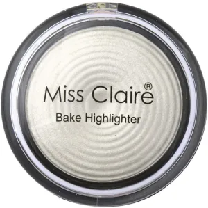 Miss Claire Baked Highlighter 01, White, 8 g