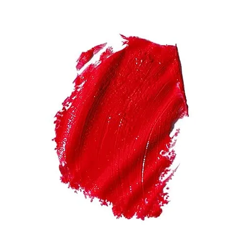 MODE Lustre Lipstick Bright Hot Fire Engine Red Cream 85, Hydrating Creamy Pigment Rich Lip Color, Moisturizing Sweet Almond, Cherry, Avocado Natural Skincare Fruit Oils, Organic Shea Butter