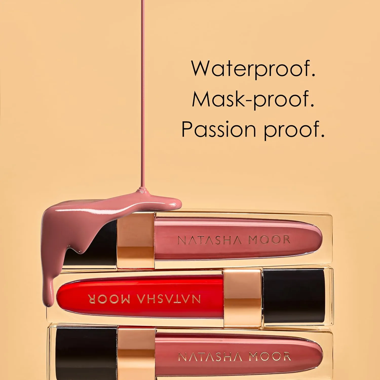 Molten Matte Liquid Lipstick - Long-Lasting, Hydrating, Matte Finish with Moisturizing Vitamin E - Waterproof, Kiss-Proof, Cruelty-Free - 12-Hour Stay Power - WILLPOWER
