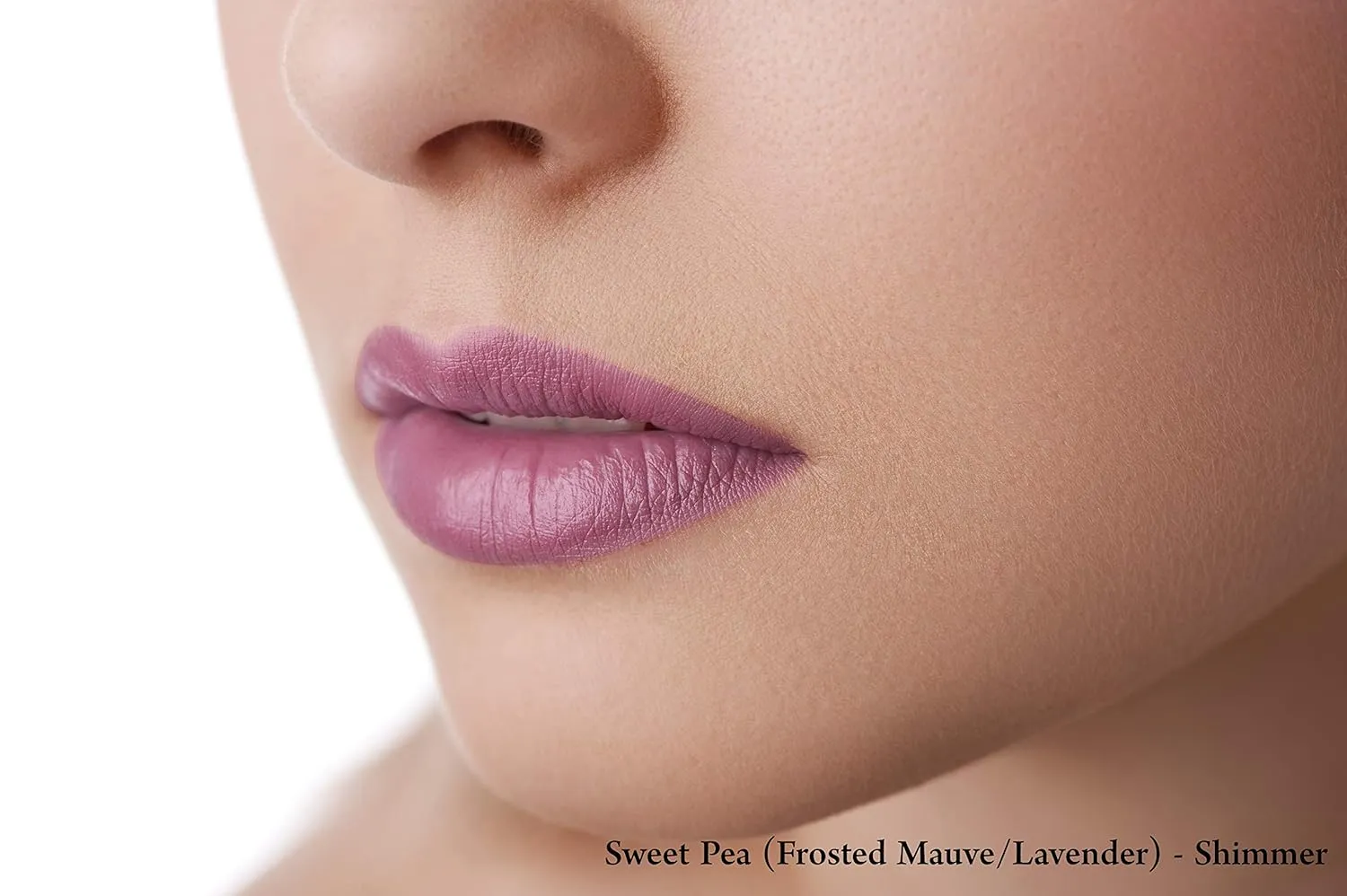 Mom's Secret Natural Lipstick, Organic, Vegan, Gluten Free, Cruelty Free, Slim Package, Made in the USA, 0.07 oz. (Sweet Pea Shimmer)