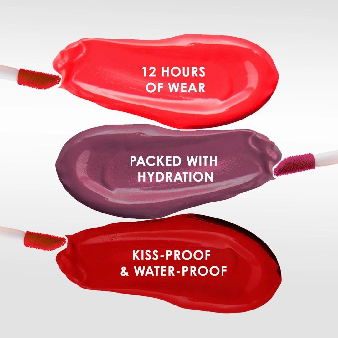 NATASHA MOOR: Molten Matte Liquid Lipstick - Long-Lasting, Hydrating, Matte Finish with Moisturizing Vitamin E - Waterproof, Kiss-Proof, Cruelty-Free - 12-Hour Stay Power - DRIVE