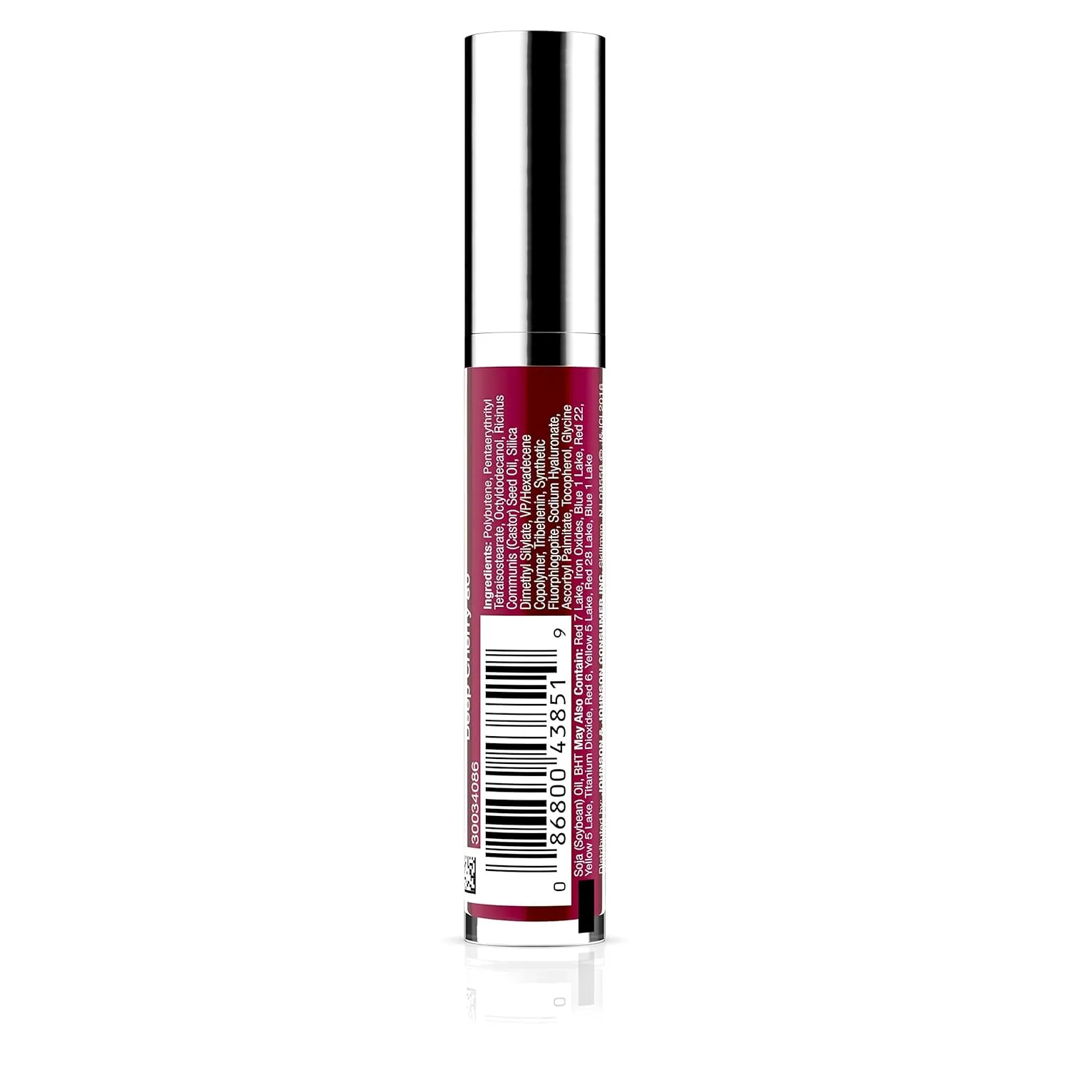 Neutrogena Hydro Boost Hydrating Lip Shine, Deep Cherry 80, 0.10 Ounce
