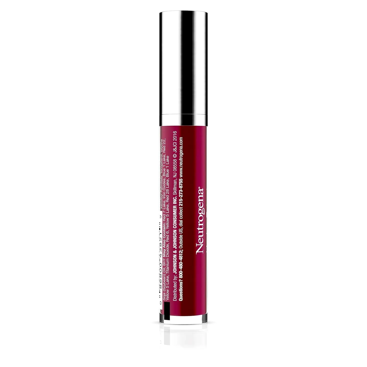 Neutrogena Hydro Boost Hydrating Lip Shine, Deep Cherry 80, 0.10 Ounce