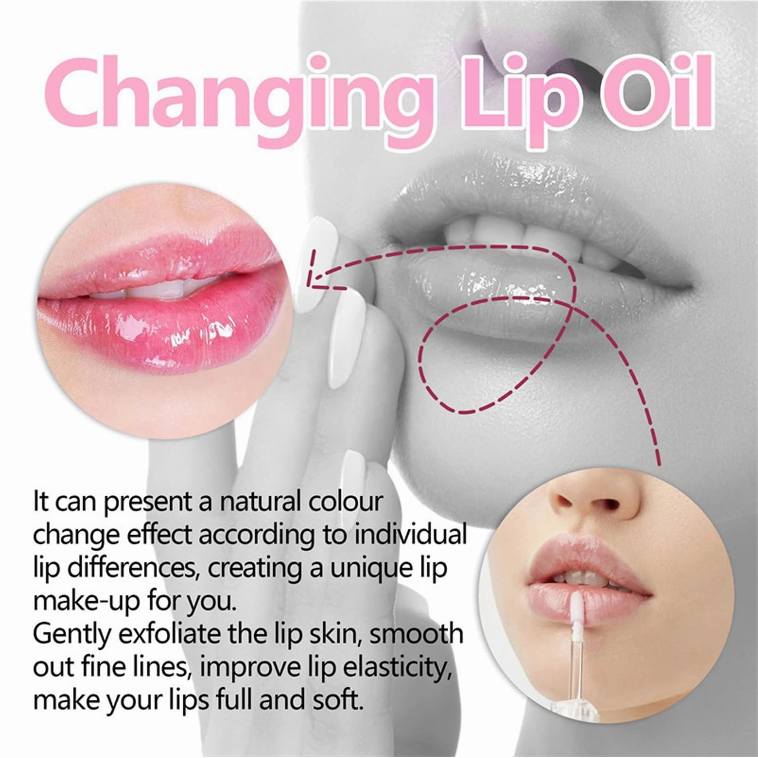 Novealcrbe Mood Lipstick, Color Changing Long Lasting, Transferproof Color Changing Lipstick for Women, Deep Nourishment (1pcs)