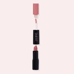 Nude Lip Wardrobe Duo Doll 10 Beauty (Lipstick: Mimosa - Lip Gloss: Island Time)