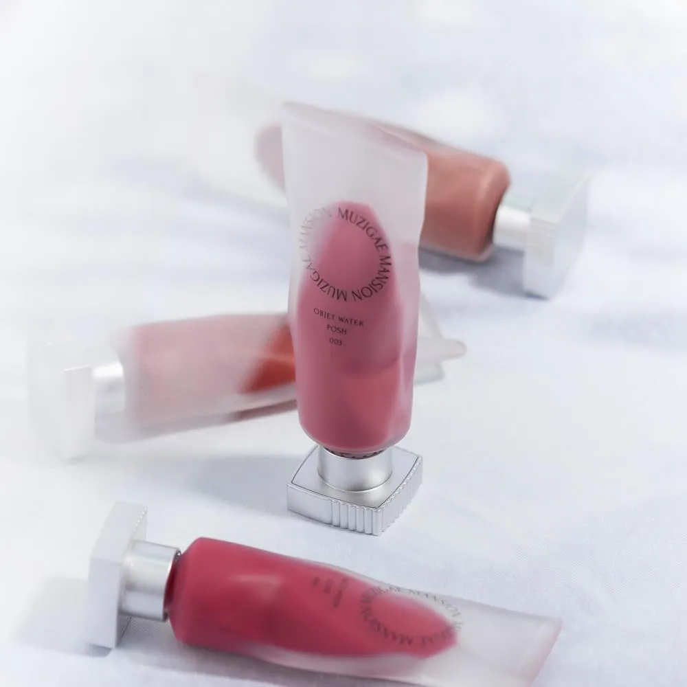 Objet Water Lip Stain Matte Lipstick – (Watery to Blurry Tint), Long-Lasting, Hydrating, Waterproof Wear – K-Beauty Liquid Lipstick for Women, Bold Red Tinted Gloss (006 BEHIND)