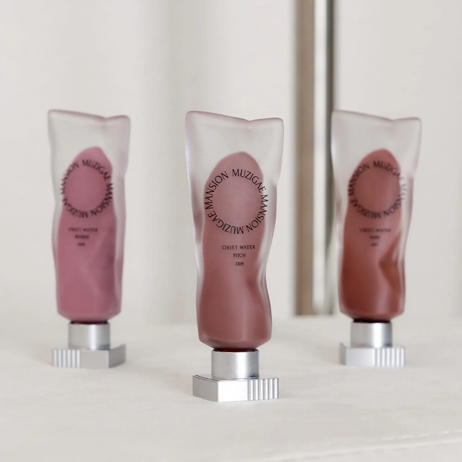 Objet Water Lip Stain Matte Lipstick – (Watery to Blurry Tint), Long-Lasting, Hydrating, Waterproof Wear – K-Beauty Liquid Lipstick for Women, Bold Red Tinted Gloss (006 BEHIND)