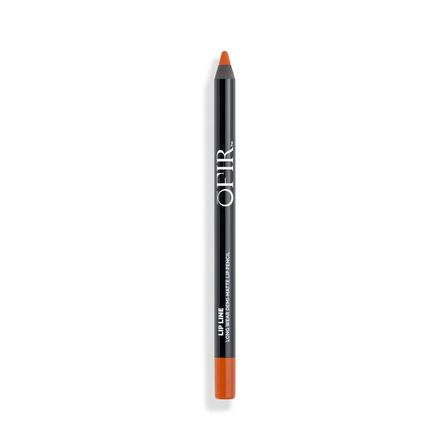 OFIR Longwear Demi-Matte Lip Line | Smudge-Proof, Easy Glide, Hydrating, Long-Lasting Color, Precise Application, Orange Red Lip Liner Pencil for Defined Lips | 0.042 OZ