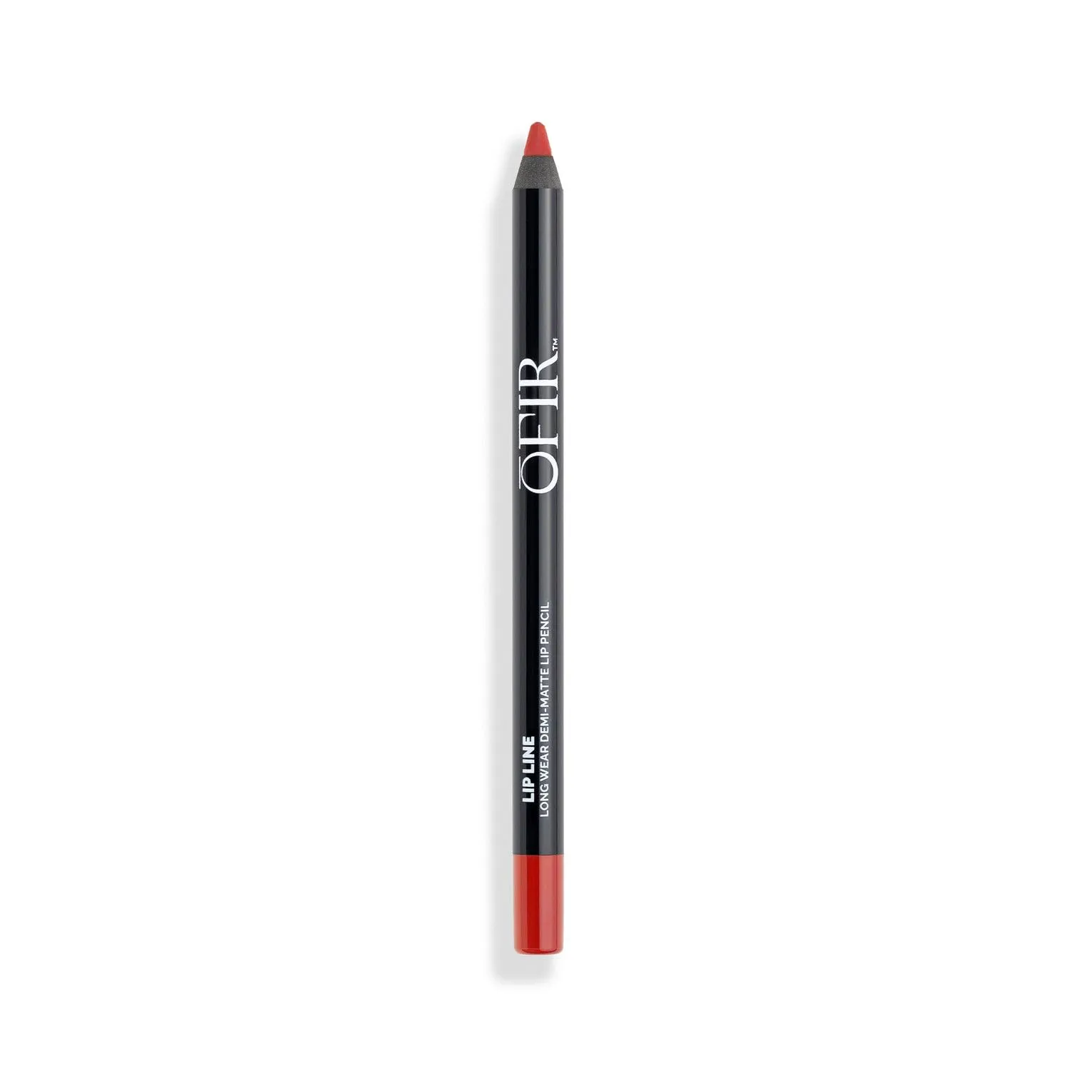OFIR Longwear Demi-Matte Lip Line | Smudge-Proof, Easy Glide, Hydrating, Long-Lasting Color, Precise Application, True Red Lip Liner Pencil for Defined Lips | 0.042 OZ