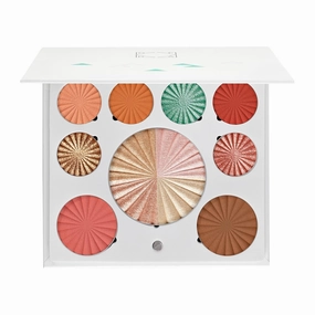 Ofra Mini Mix Face Makeup Palette! Includes Eye Shadows, Bronzer, Blusher And Highlighters! Lightweight, Magnetic And Refillable Mini-Sized Full Face Palette! Vegan & Cruelty Free! (Good To Go)