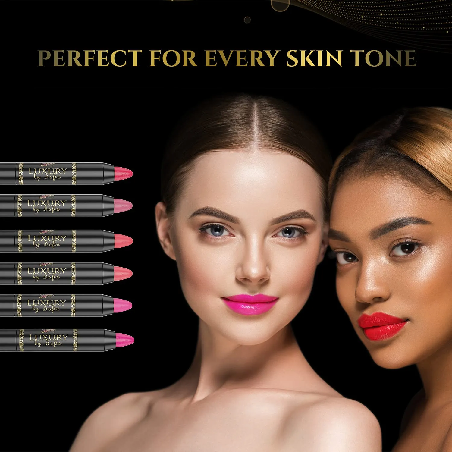 ORGANIC LIPSTICK/LIP LINER - All Natural, Long Lasting, Hydrating (Spray Rose)